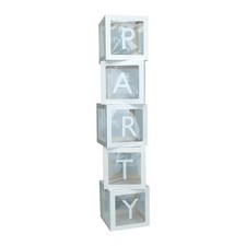 Party Balloon Block Boxes - 5 Pc.