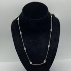 Sterling Silver 925 Talbots Jewelry Lot Necklace Ring Size 4.75 Earrings 11.48g — photo 2