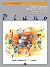 Alfreds Basic Piano Library Sight Reading Boo...