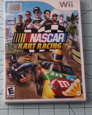 Tested Nintendo Wii NASCAR KART RACING Working Game + Box & Manual