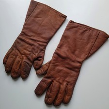 WW2 RAF - D TYPE - FLYING GLOVES ORIGINAL WWII PILOTS GAUNTLETS