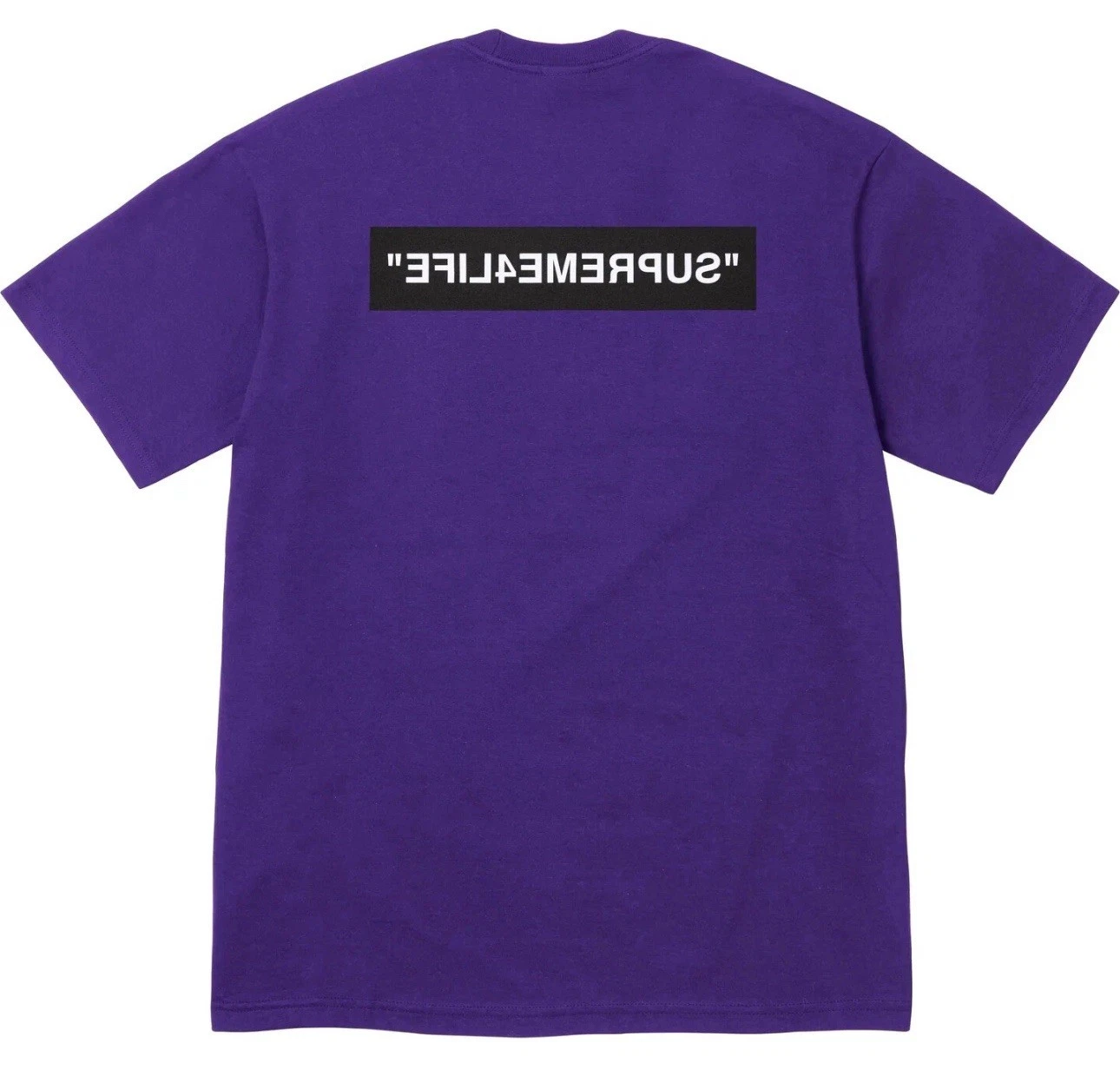 T shirt SUPREME 4 Life   Violet FW24   XL   FW24   0888977215777
