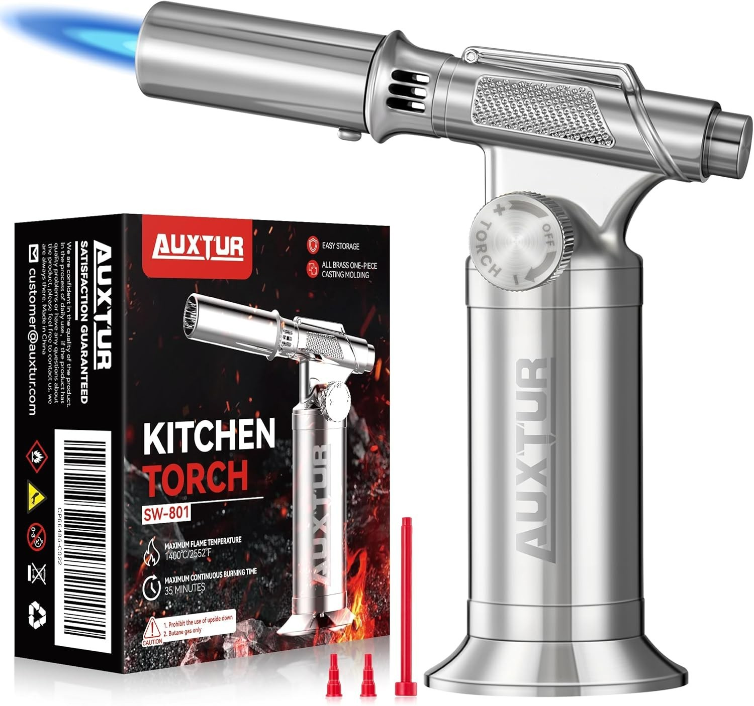 With Adjustable Flame For Bbq, Baking,