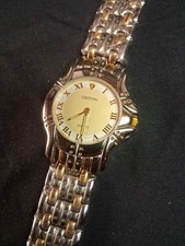 Croton Women's 2 Tone Watch Brand New With Tags - Needs Battery