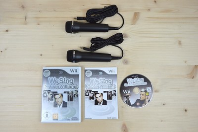 Wii - We Sing: Robbie Williams + 2 x USB Mikrofon