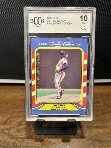 Dwight Gooden #18 1987 Fleer Limited Edition card