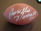 JOE NAMATH 1969 SBC NY JETS HOF SIGNED AUTO VINTAGE WILSON FOOTBALL JSA BEAUTY