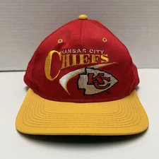 Vintage Kansas City Chiefs Drew Pearson Companies Snapback Hat Cap Team NFL 90s