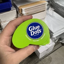 Strong Glue Dots – Permanent Adhesive Circles, 6x Value Pack, Clean Bond