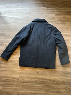 OLD NAVY Wool Jacket Coat Peacoat Mens Size XL Deep blue insulated