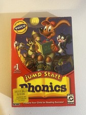 JumpStart Phonics PC Game and Workbooks Early Childhood Very Good