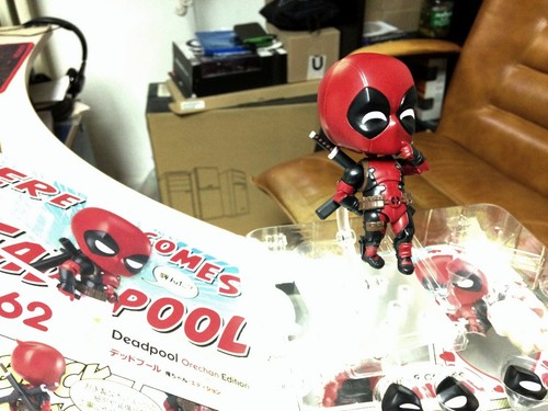 Nendoroid 662 Marvel Deadpool Orechan Edition Action Figure Good