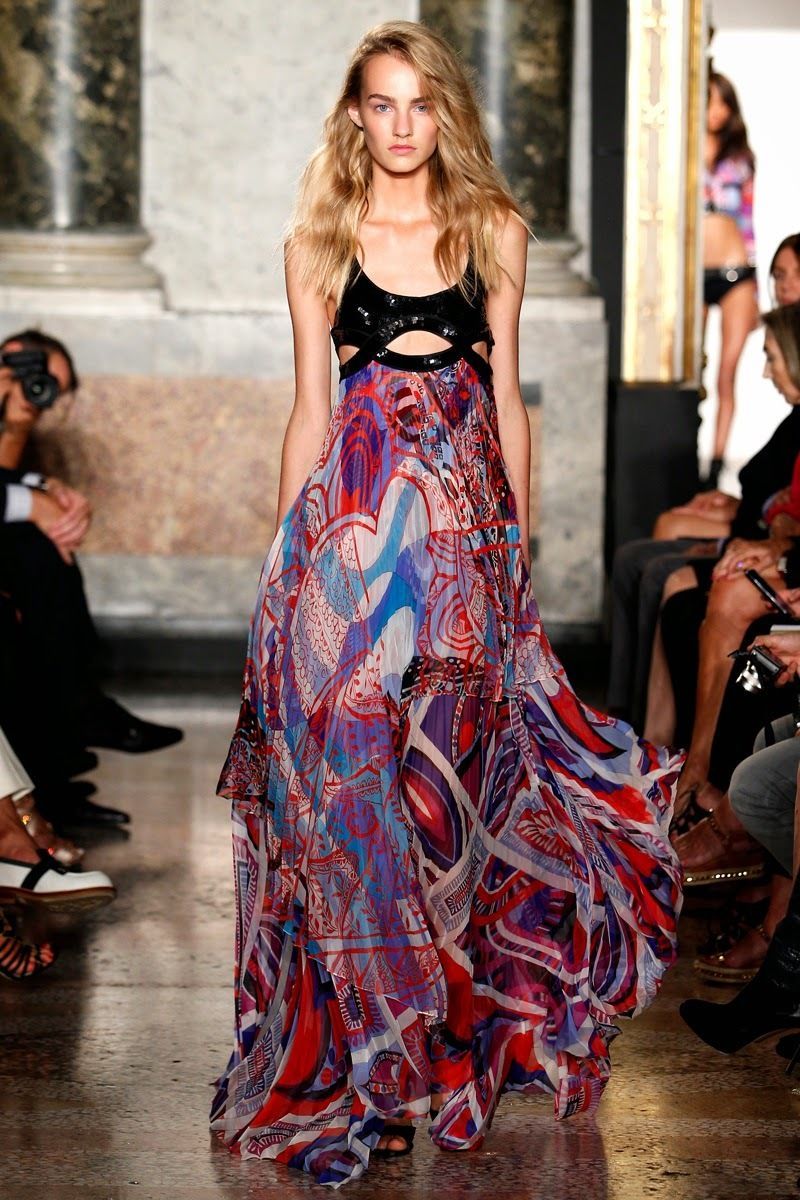 EMILIO PUCCI Red Carpet,Runway Sequins,Silk Ruffled Long EMILIO PUCCI Red Carpet,Runway Sequins,Silk Ruffled Long