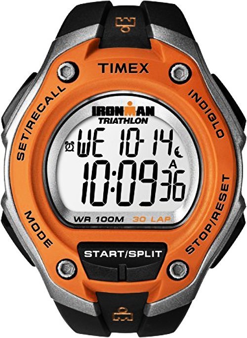 timex men's t5e901 ironman classic 30 resin strap watch