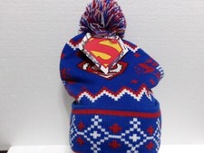Superman Beanie DC COMICS Youth Small Adult SKULL CAP