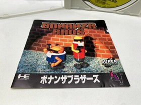 BONANZA BROS - NEC PC ENGINE - SUPER CD-ROM2 GAME SYSTEM USED SEGA 1992