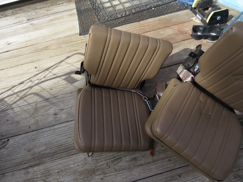 99 CHEVY S10 GMC SONOMA REAR FOLD UP JUMP SEATS WITH SEAT BELTS - Picture 2 of 11