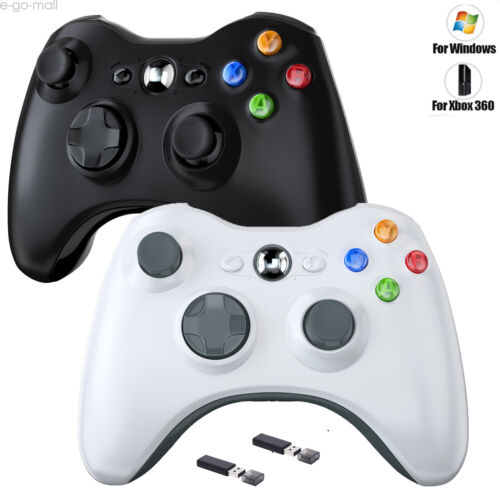 Przewodowy kontroler Xbox 360 do konsoli Xbox 360 Windows XP PC / bezprzewodowy gamepad Xbox 360 - Zdjęcie 1 z 81