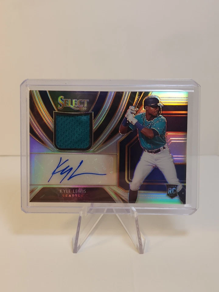 2020 Select Kyle Lewis Rpa Rookie Patch Auto Prizm /99 - Image 2 of 4