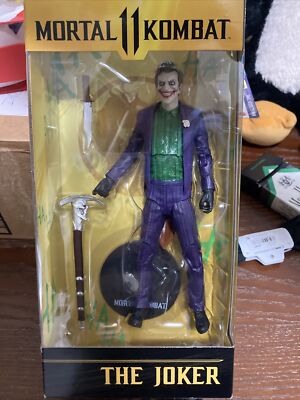 Mortal Kombat 11 Bloody The Joker Figure McFarlane Toys 2021 DC Comics.