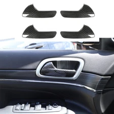 4pcs Interior Door Handle Frame Trim Decor Bezels for Jeep Grand Cherokee 2011+