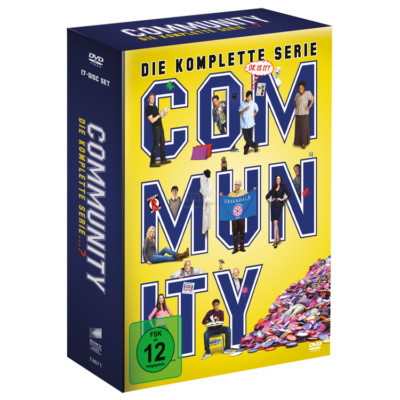 Community - Die komplette Serie (17 DVDs) FSK12 Gillian Jacobs (NEU/OVP)
