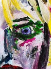 ORIGINAL CHUCK GREATREX "Queen Bee" Abstract Outsider Painting! Nice! — photo 4