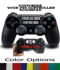 Personalized Playstation PS4 Controller Custom TouchPad Sticker Decal