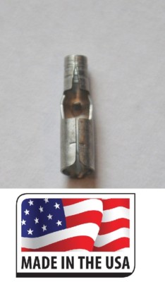 (100) 22-18 BULLET CONNECTOR FEMALE UNINSULATED 157 Round Disconnect MADE IN USA