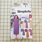 Simplicity 5975 Pattern Sleeveless Dress Jacket Plus Size 18W 20W 22W 24W UNCUT — photo 1