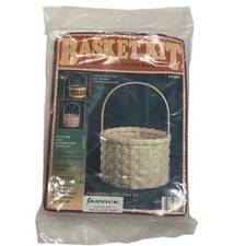 NEW Jadvick Basket Making Art Kit Traditional Round Weaving Easy Assembly 73099
