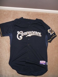 brewers cerveceros jersey