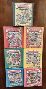 GARBAGE PAIL KIDS COLOR BINDERS W/FRONT,BACK & SPINE PRINT ANS1-7 ALL NEW SERIES