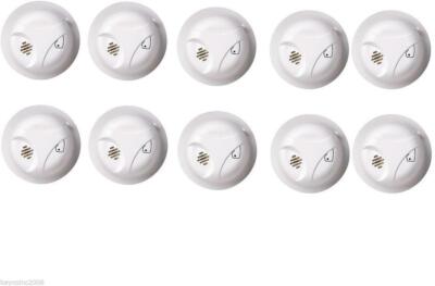 10 pack First Alert Battery-Powered Ionization Smoke Detectors