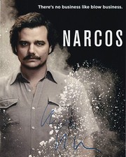 Wagner Moura signed autograph 20x25cm Narcos in person autograph COA