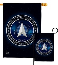 Space Force Garden Flag Armed Forces Air Small Decorative Gift Yard House Banner