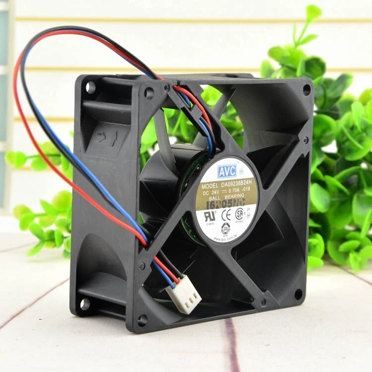 AVC 9cm 9238 9038 24V 0.70A DA09238B24H High Airflow Inverter Cooling Fan - Image 2 of 2