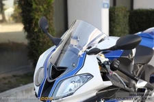 Motodynamic Race Series Windscreen Windshield fits 10-14 BMW S1000RR HP4 CLEAR
