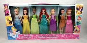 disney princess sparkling styles dolls