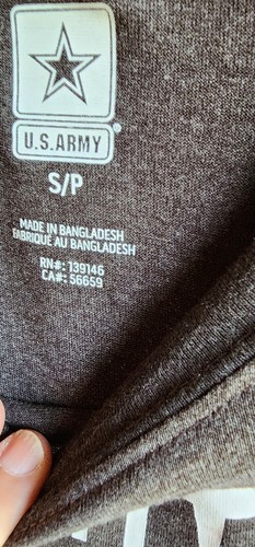 US ARMY - OFFIZIELLES LIZENZIERTES PRODUKT DER US ARMY - BAUMWOLLE/Polyester T-SHIRT S/P - Bild 3 von 8