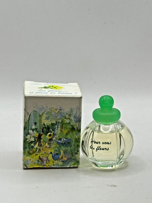 POUR VOUS DES FLEURS BY LE MONDE EN PARFUM 7.5ML EDT SPLASH (NEW WITH BOX)