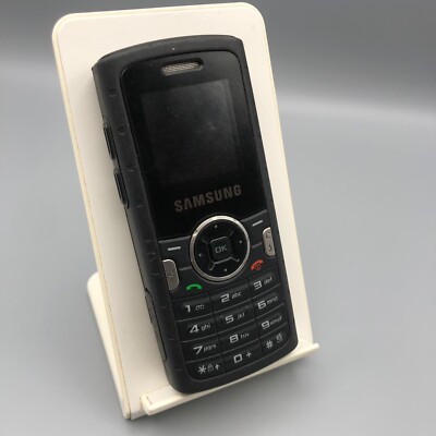 Samsung SGH-M110 - schwarzes (entsperrt) Handy - Akku fehlt, ungetestet