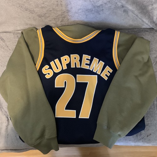 Supreme SS21 Basketball Jersey Hoodie 