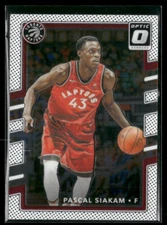 Pascal Siakam 2017-18 Panini Donruss Optic #139 Toronto Raptors