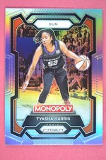 Tyasha Harris 2024 Panini Prizm WNBA Monopoly Silver Connecticut Sun #24