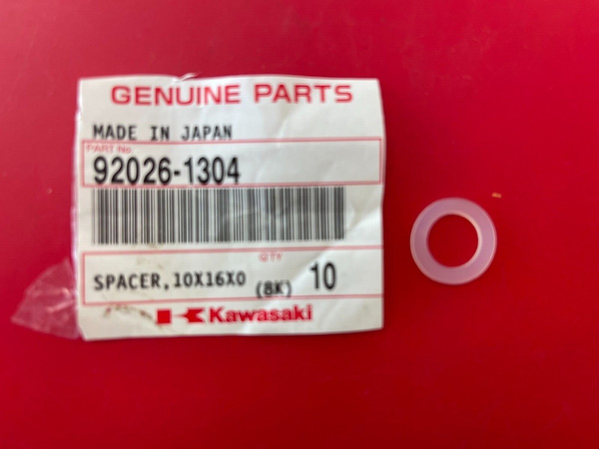 八 NOS KAWASAKI 92026-1304 SPACER,10X16X0.8 (ACTIVE #) | eBay
