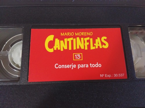 Cantinflas Mario Moreno - Janitor - para All - VHS Tape Collection Rba - Picture 2 of 4