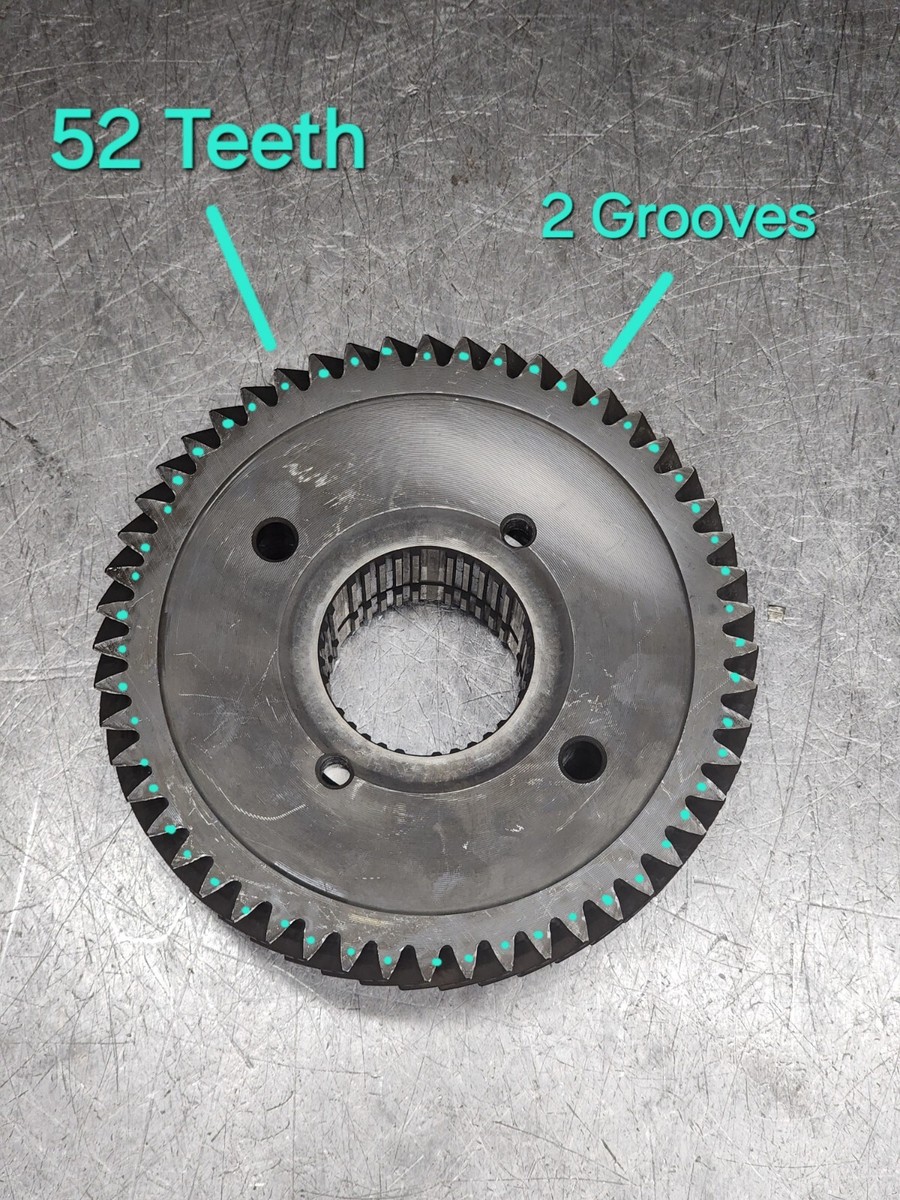 U151E U151F U151 TRANSMISSION DRIVE TRANSFER GEAR 52 TEETH 2