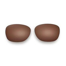 Walleva Brown Polarized Lenses For Ray-Ban Clubmaster RB3016 49mm Sunglasses