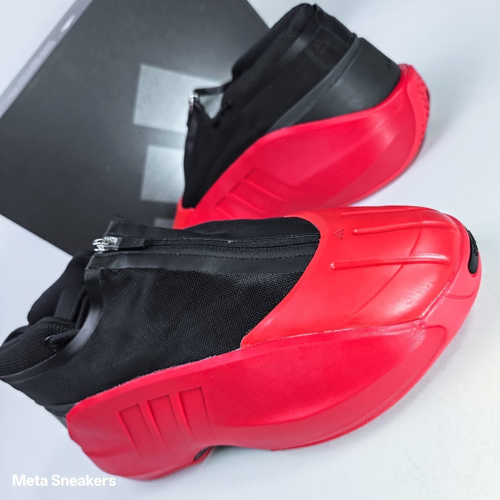 Adidas US 13 Men's Red Black Rare Basketball Retro Crazy IIInfinity   IF4540 NIB